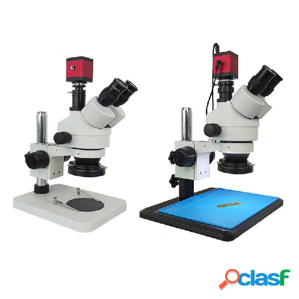 Efix 0.7-45X 13MP Trinocular Stereo saldatura Supporto per