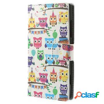 Elegante Custodia a Portafoglio per Nokia Lumia 830 -