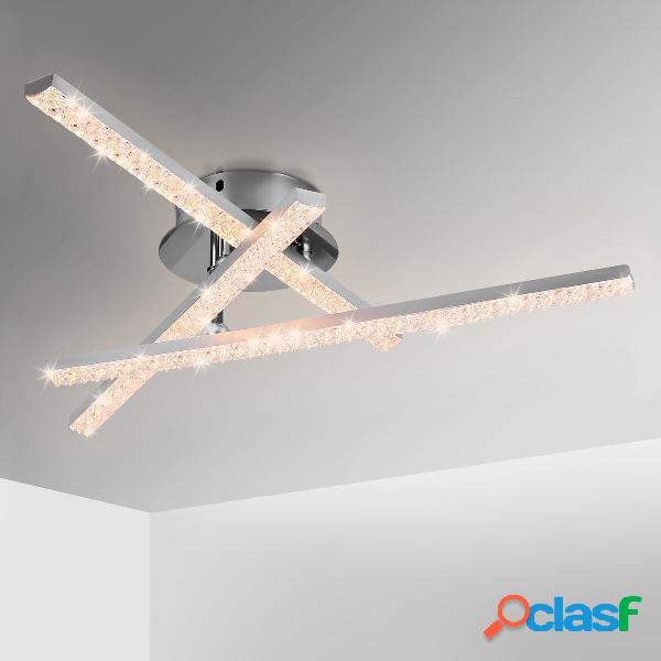 Elfland AC85V ~ 265V 24W Modern LED Plafoniera Crystal Light