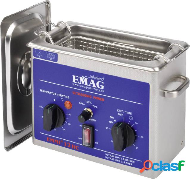 Emag 12 HC Lavatrice ad ultrasuoni 100 W 1.2 l