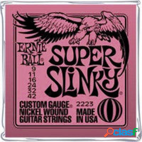 Ernie Ball Corda per chitarra elettrica EB2223 Super Slinky