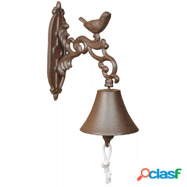 Esschert Design Campanello in Ghisa Marrone BR22