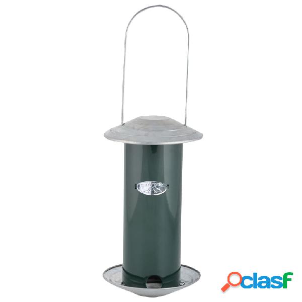 Esschert Design Distributore di Semi per Uccelli Verde