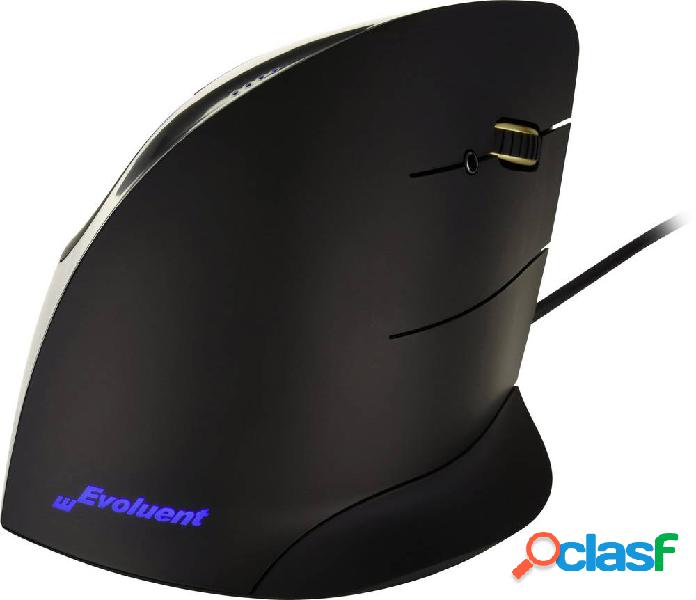 Evoluent Vertical Mouse Corded Right Hand Mouse ergonomico