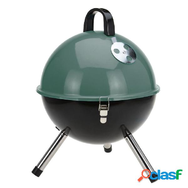 Excellent Electrics Griglia Barbecue a Sfera 31 cm Verde