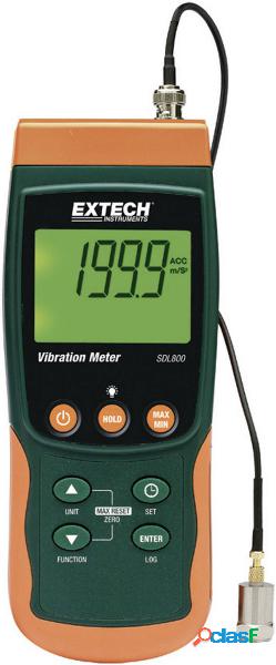 Extech SDL800 Misuratore di vibrazioni ±5 % N/A