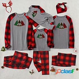 Family Look Christmas Pajamas Daily Plaid Christmas Tree