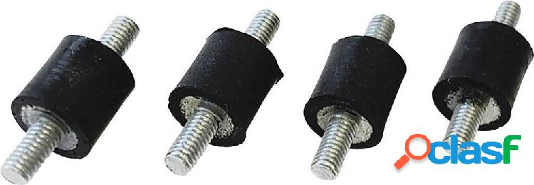 Famotec Typ A Assorbitore vibrazioni (Ø x A) 8 mm x 8 mm