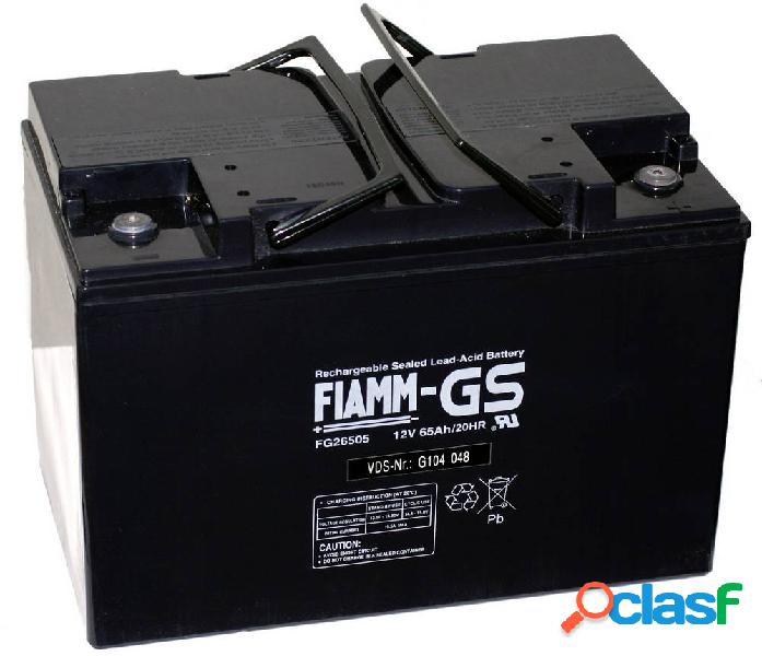 Fiamm Pb12-65-M6 FG26507 Batteria al piombo 12 V 65 Ah