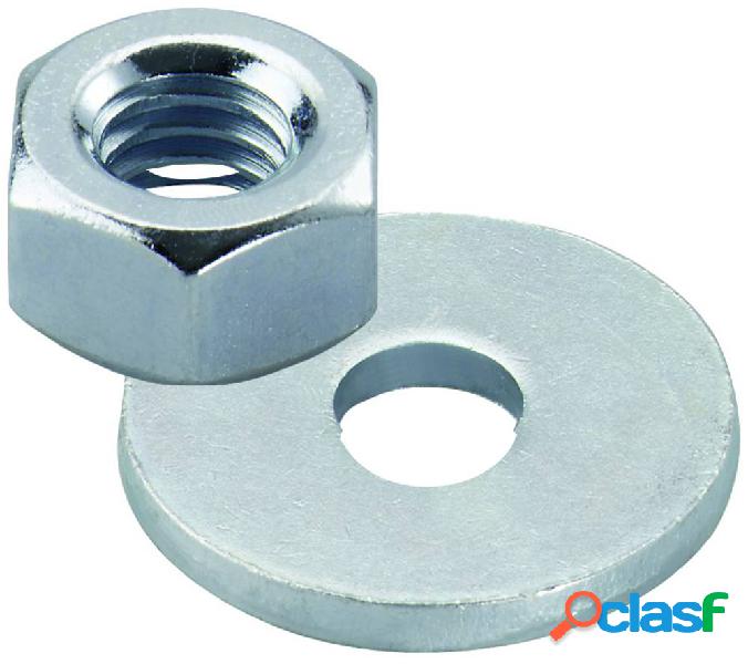 Fischer 552110 Dadi / rondelle per FIS A M 24 Contenuto 5