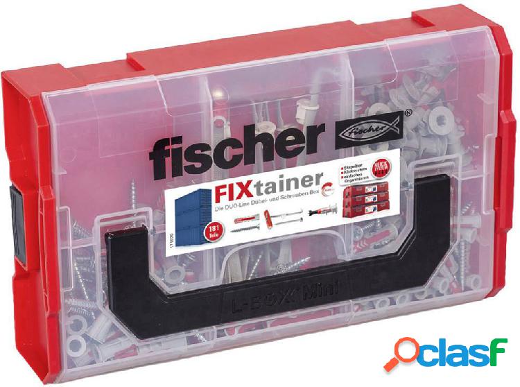 Fischer FIXtainer DUO-Line Kit tasselli 548862 1 pz.