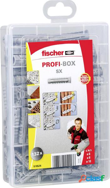 Fischer PROFI-BOX SX Assortimento tasselli 518524 132 pz.