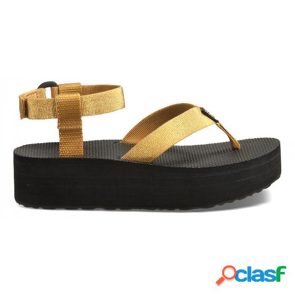 Flatform sandal w sandalo