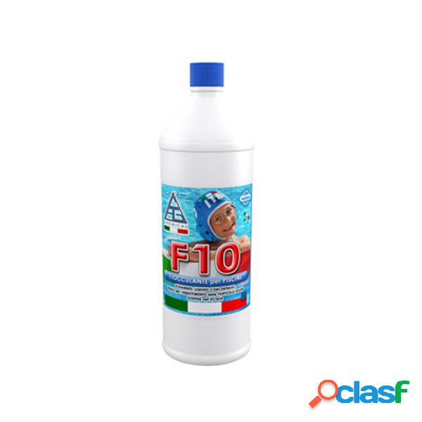 Flocculante liquido F10 per piscine confezione da 1 litro