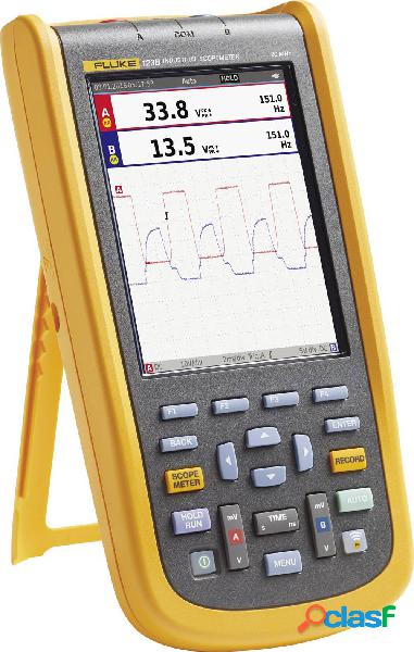 Fluke 123B/EU/S Oscilloscopio portatile 20 MHz 2 canali 4