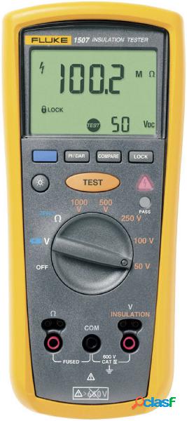 Fluke 1507 Misuratore di isolamento 50 V, 100 V, 250 V, 500