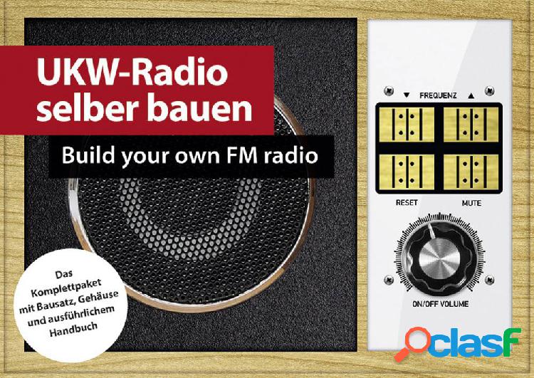 Franzis Verlag 65261 UKW-Retroradio zelfbouw Radio Retrò da