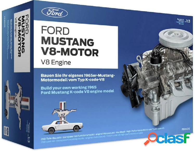 Franzis Verlag Ford Mustang V8-Motor Kit da costruire da 14