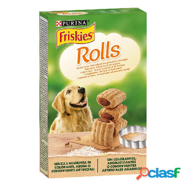 Friskies Rolls Snack per cani aromatizzati con prosciutto e