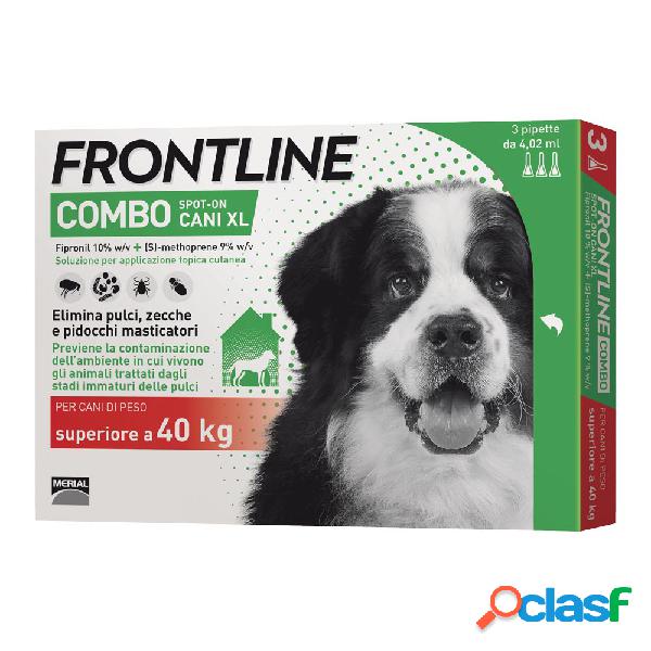 Frontline Combo Spot-On cane superiore a 40 kg 3 pipette