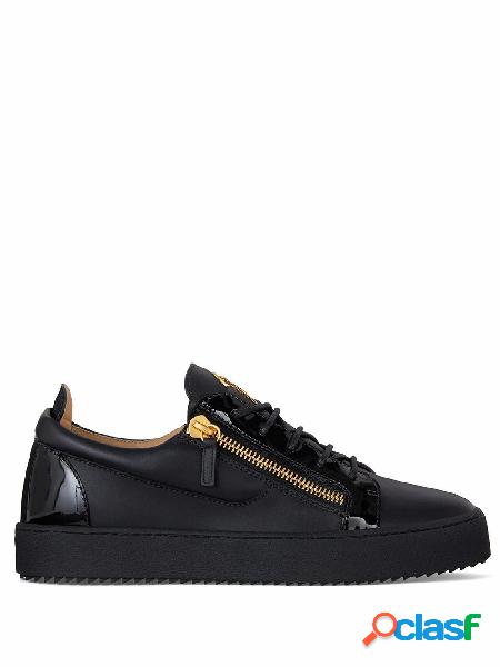 GIUSEPPE ZANOTTI DESIGN SNEAKERS UOMO RU00010003 PELLE NERO