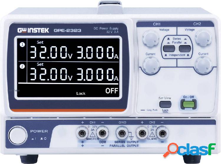 GW Instek GPE-4323 Alimentatore da laboratorio regolabile 0