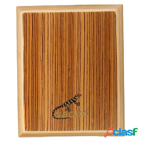 Gecko Percussion PAD-2 Zebra Cajon in legno Scatola Drum