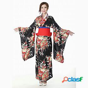 Geisha Adults Womens Kimonos Vacation Dress Dress Outfits