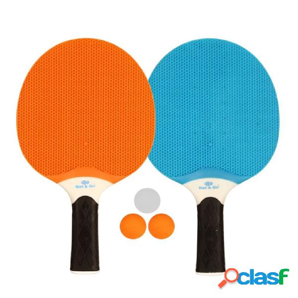 Get & Go Set Tenis da Tavola allAperto Blu/Arancione/Grigio