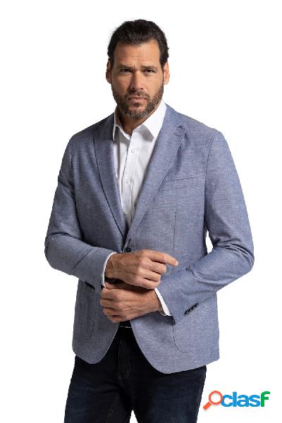 Giacca da uomo, misto lino, scollo con revers, fino alla tg.