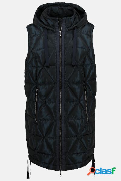 Gilet trapuntato, Donna, Blu, Taglia: 52/54, Poliestere,