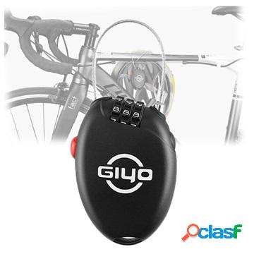 Giyo L-01 Anti-Theft Keyless Bike Lock with Code