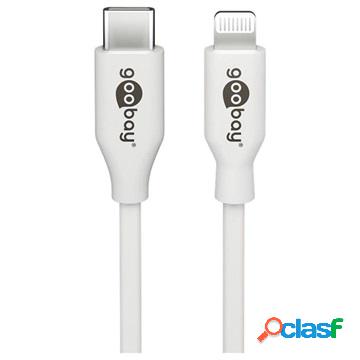 Goobay USB-C/Lightning Data e Cavo di Ricarica - 1m - Bianco