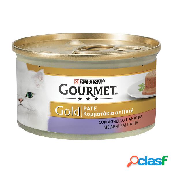 Gourmet Gold Cat Adult Patè con Agnello e Anatra 85 gr