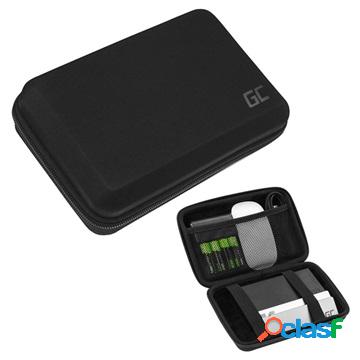 Green Cell PowerCase Accessories Organizer / Case - Black