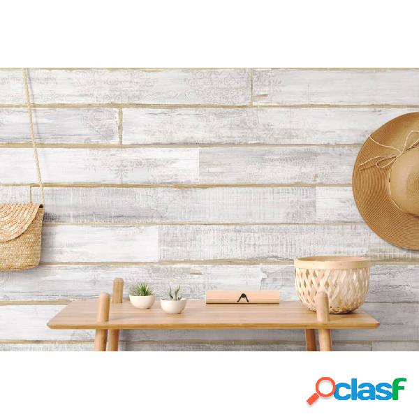 Grosfillex Piastrelle Murali Accent 9 pz 15,4x120 cm Taiga