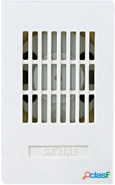 Grothe 24082 Campanello 12 V (max) 85 dBA Bianco