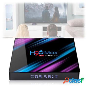 H96 Max RK3318 Smart TV Box with Android 9.0 - 4GB RAM, 64GB