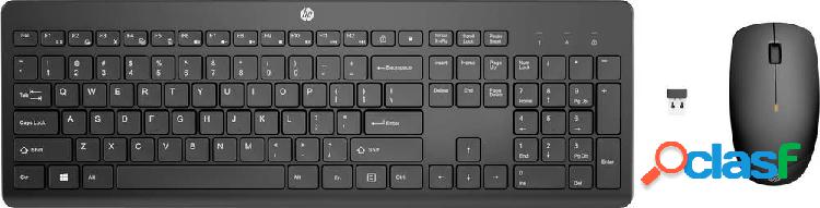 HP 230 WL Senza fili Kit tastiera, mouse Tedesco, QWERTZ