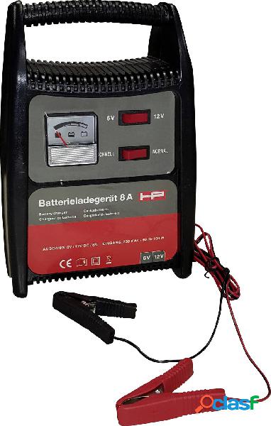 HP Autozubehör 20508 Caricatore 12 V, 6 V 3 A 8 A
