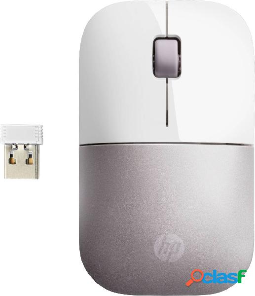 HP Z3700 Mouse wireless Senza fili (radio) Ottico Bianco,