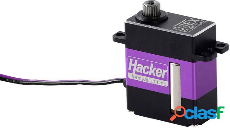 Hacker Micro Servo DITEX EL0510M Materiale trasmissione: