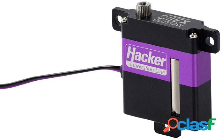 Hacker Midi Servo DITEX EL0512W Materiale trasmissione: