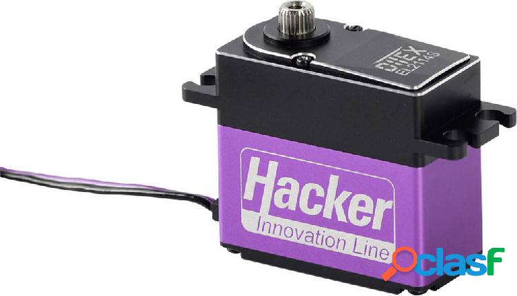 Hacker Standard Servo DITEX EL2114S Materiale trasmissione: