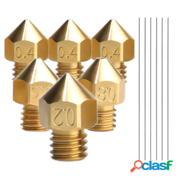 Haldis 3D 6 pezzi Premium 0,25 mm/0,4 mm/0,6 mm/0,8 mm