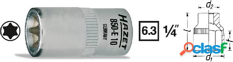Hazet 850-E12 TORX esterno Inserto a bussola T 12 1/4 (6.3