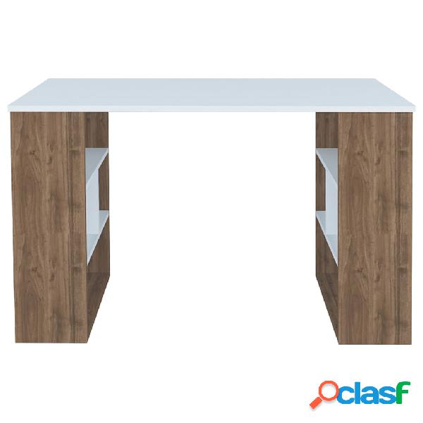 Homemania Tavolo Portacomputer Clove 120x60x75 cm Bianco e