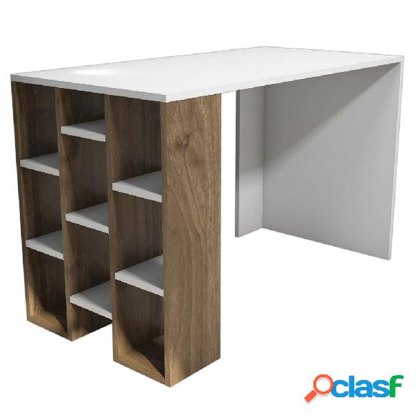 Homemania Tavolo Portacomputer Inci 120x60x75 cm Bianco e