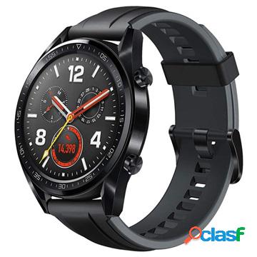 Huawei Watch GT 55023255 - Silicone Strap - Graphite Black