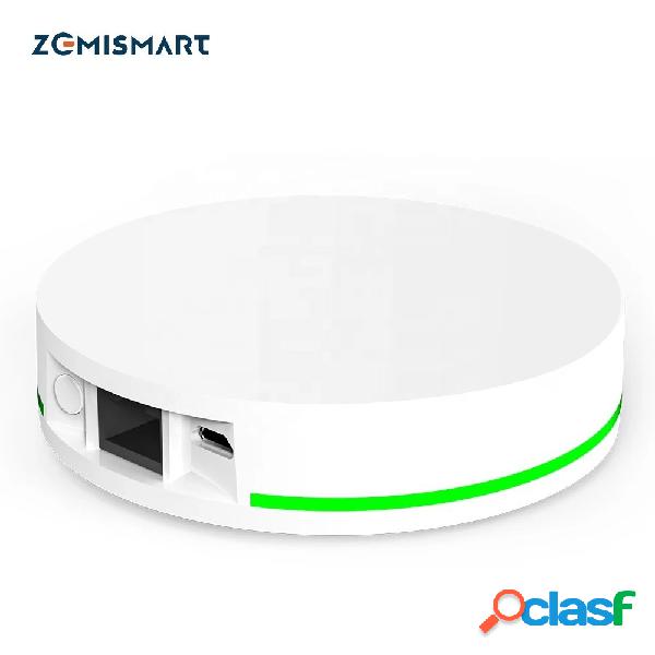 Hub gateway Zemismart Tuya Zigbee3.0 con cavo di rete presa